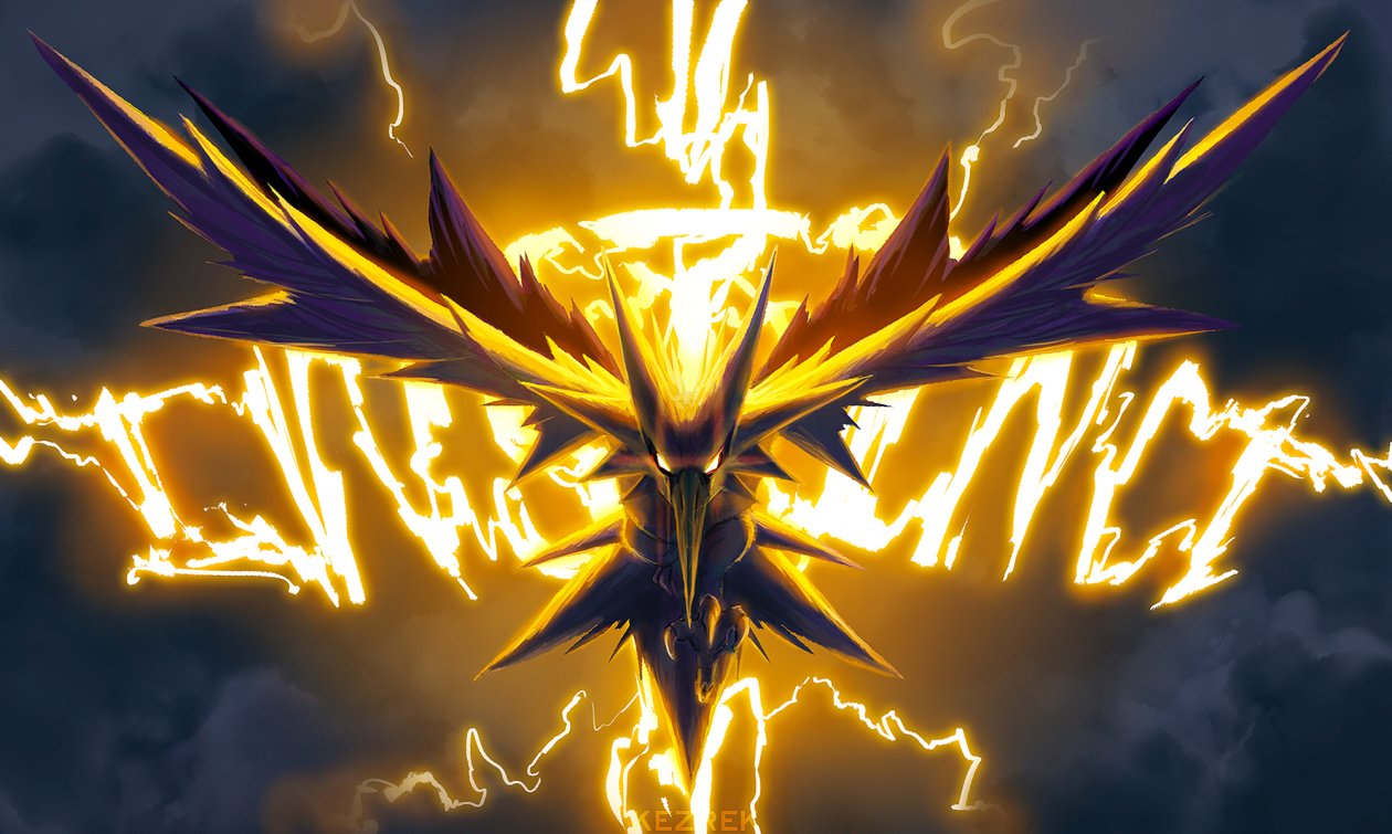 Zapdos Pokemon Go Art