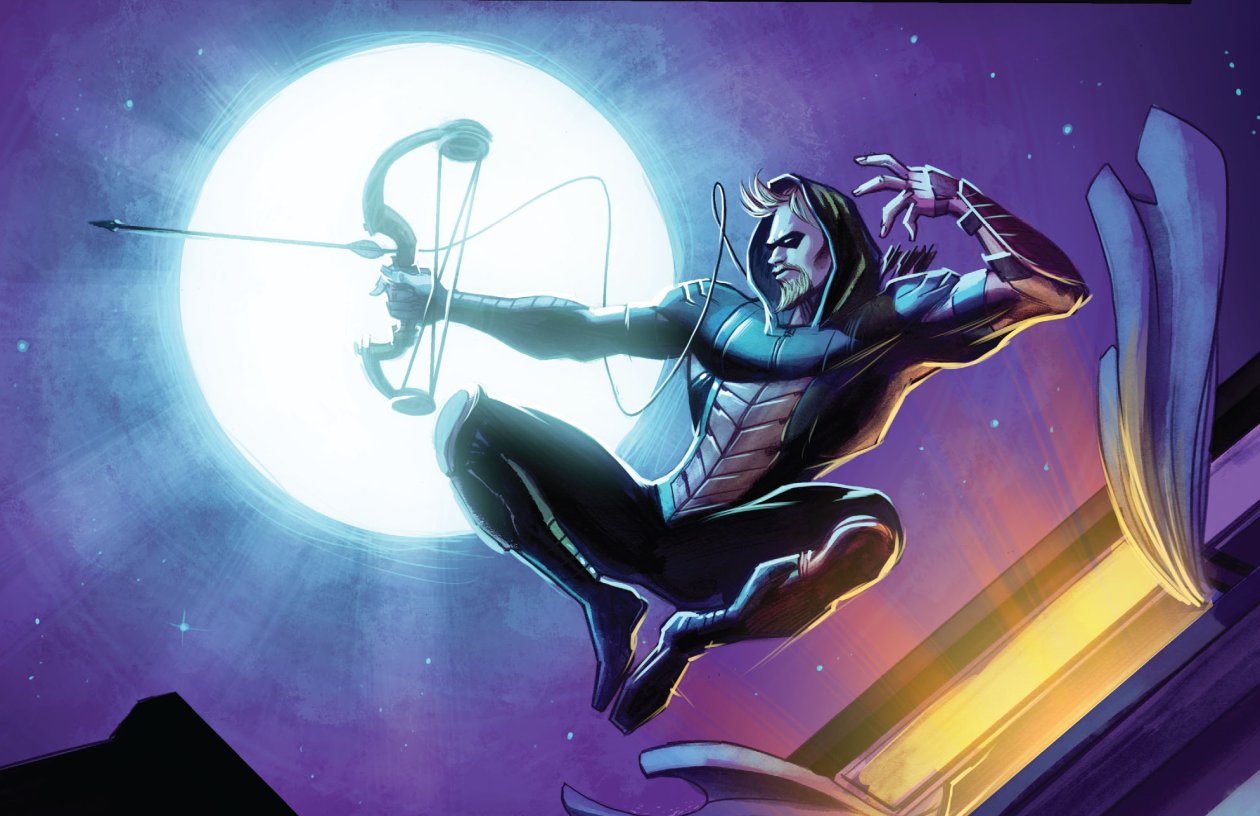 Green Arrow Dc Comic Art