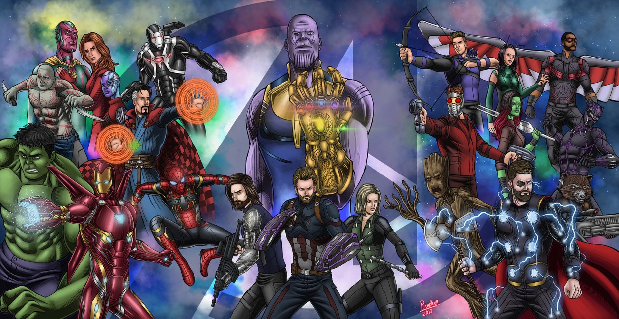 Avengers Infinity War Fan Art