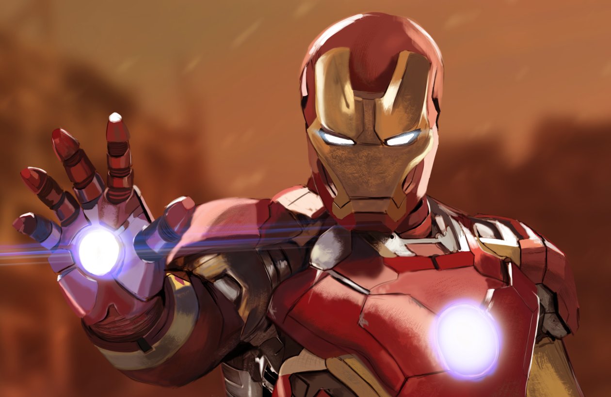 Iron Man Digital Artwork