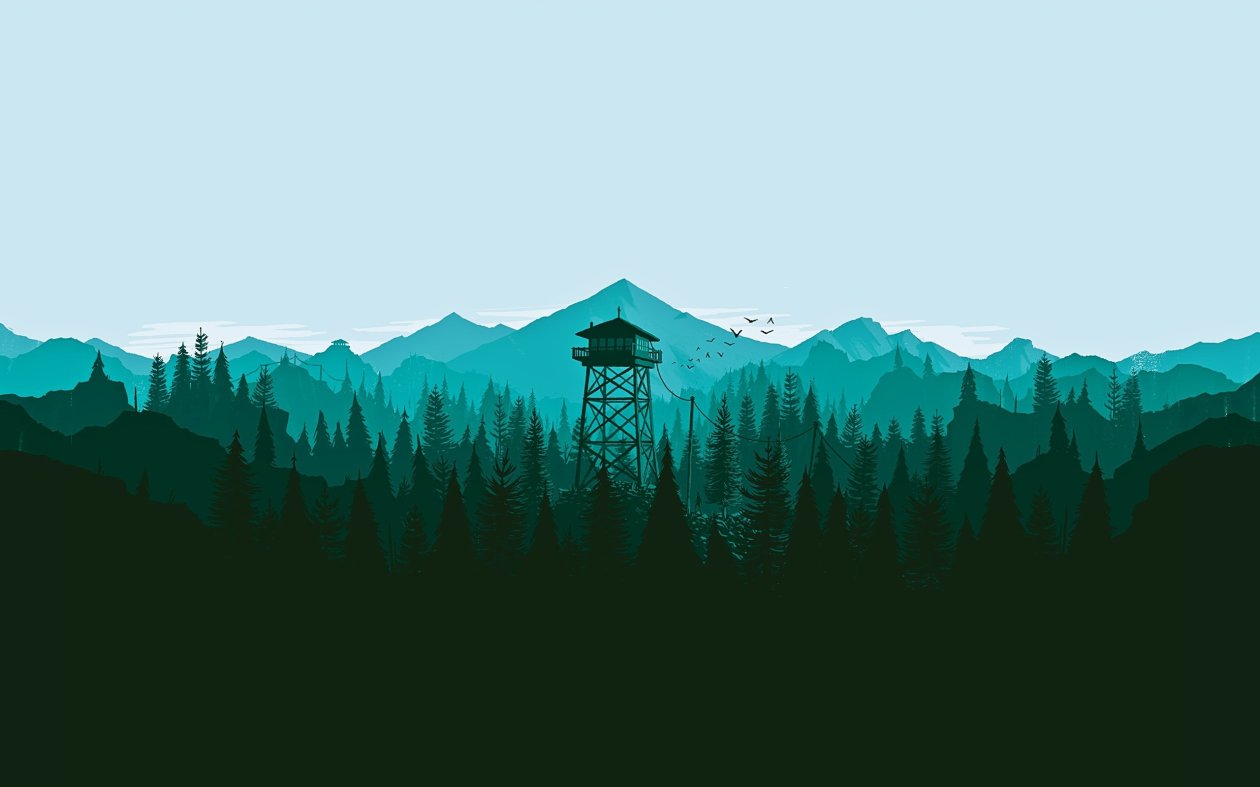 Firewatch Trees