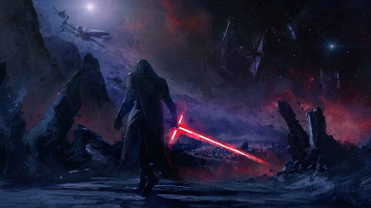 Kylo Ren Star Wars Art