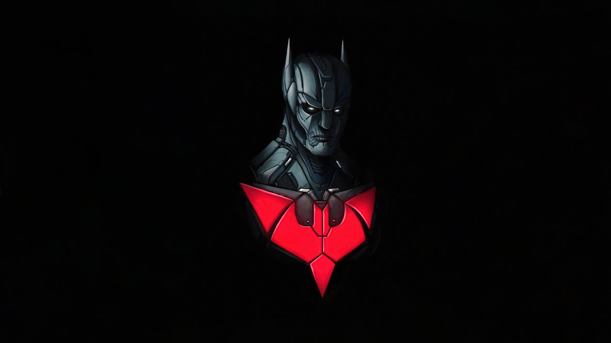 Batman Beyond Dark Minimal 4k
