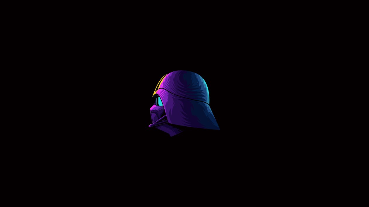 Darth Vader Minimalism 4k Artwork