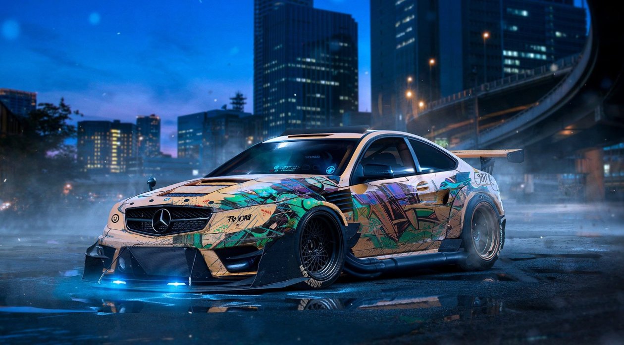Mercedes Drift