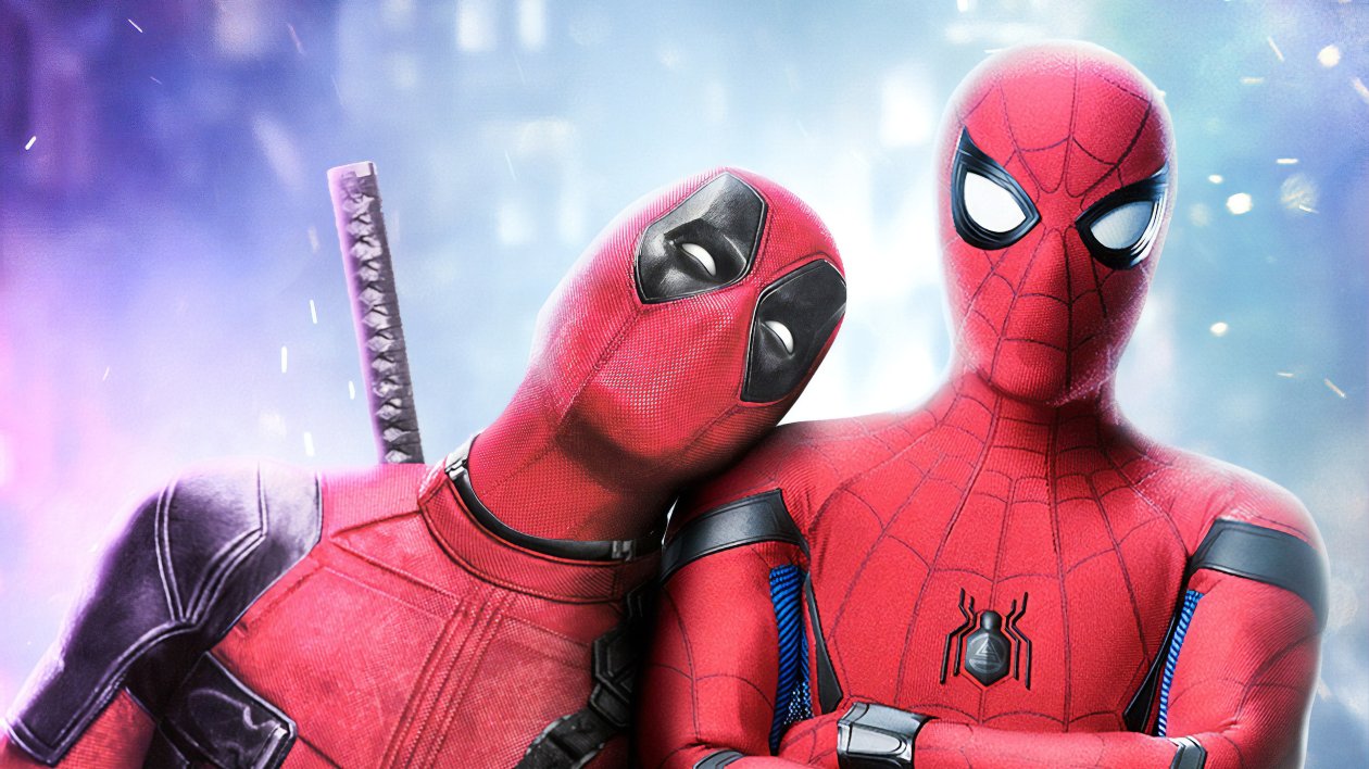 Deadpool And Spiderman Art