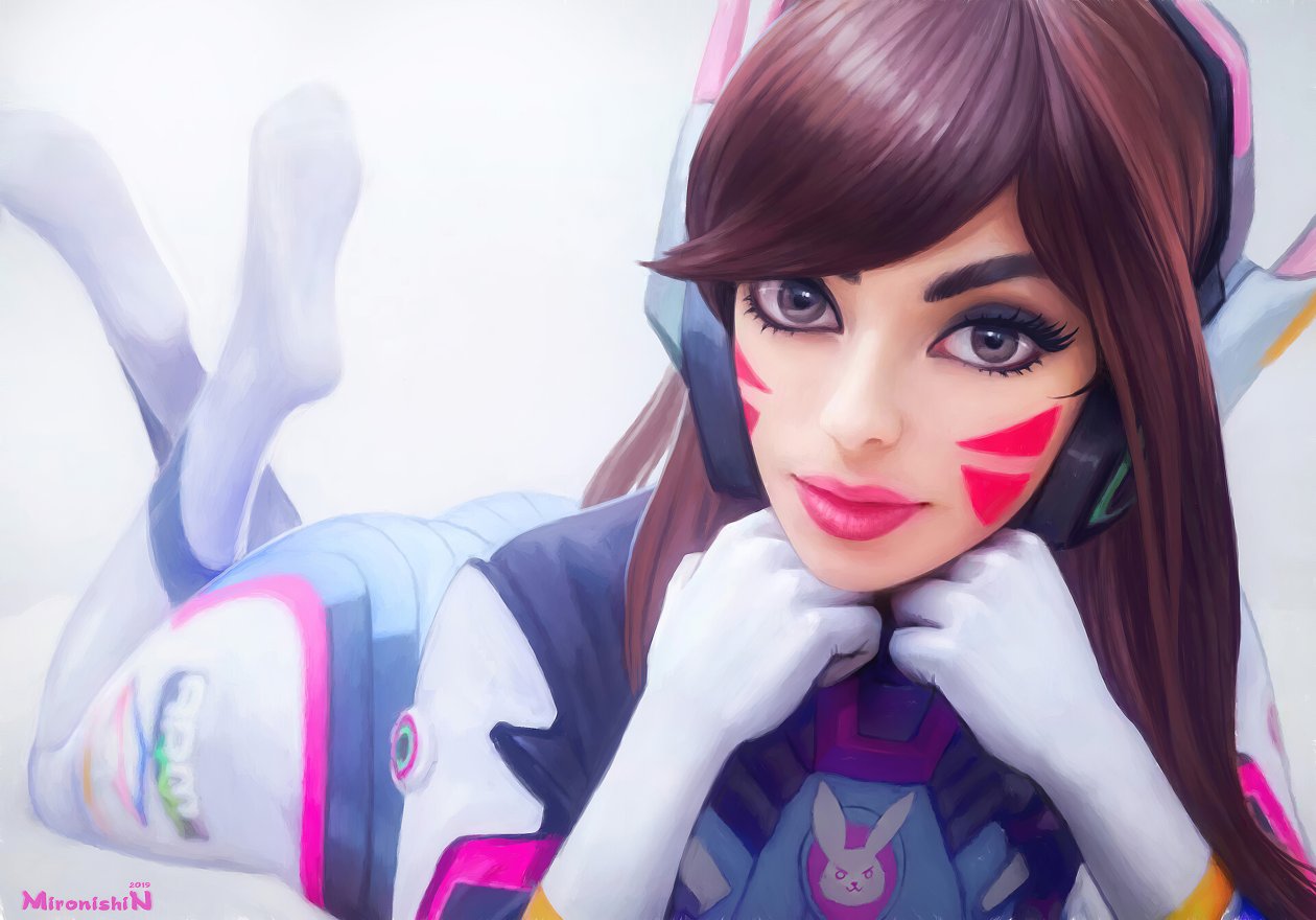 Dva Overwatch Fanart 2020