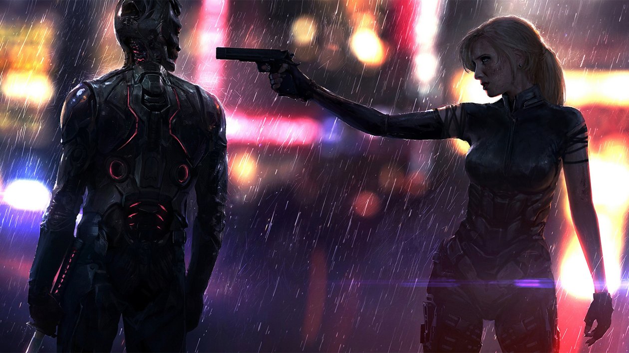 Girl With Gun Artwork
