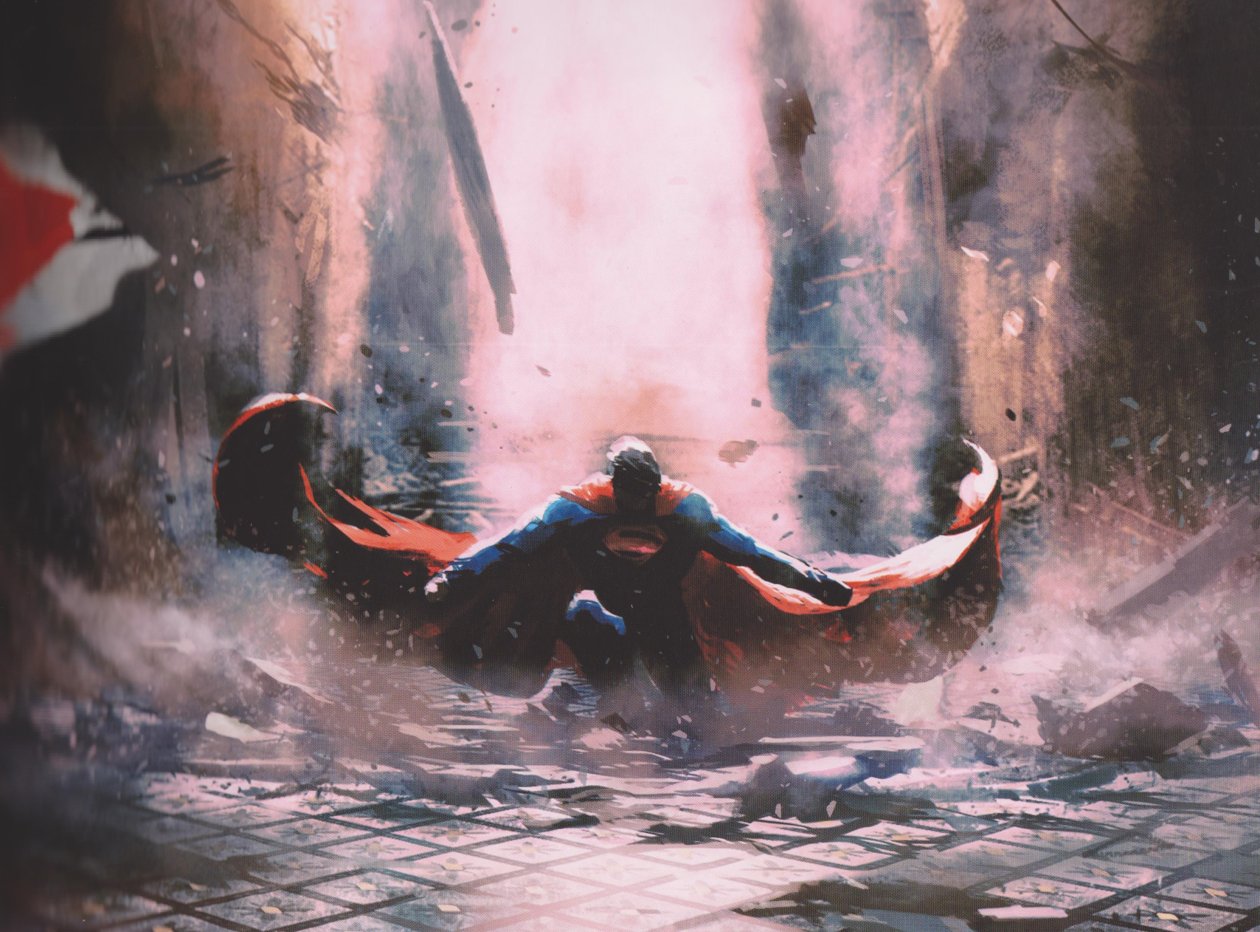 Superman Justice League Artwork 4k