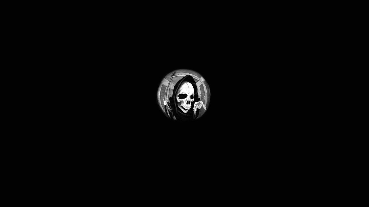 Grim Reaper Monochrome