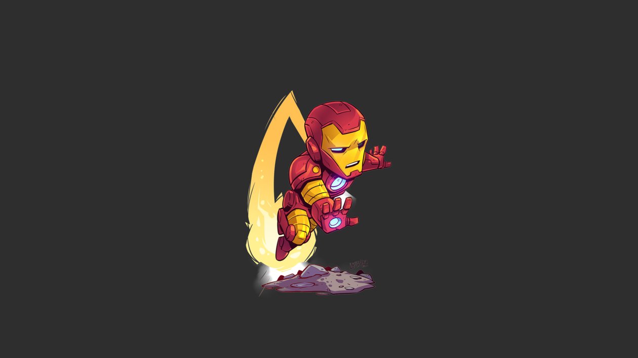Iron Man Minimal Art