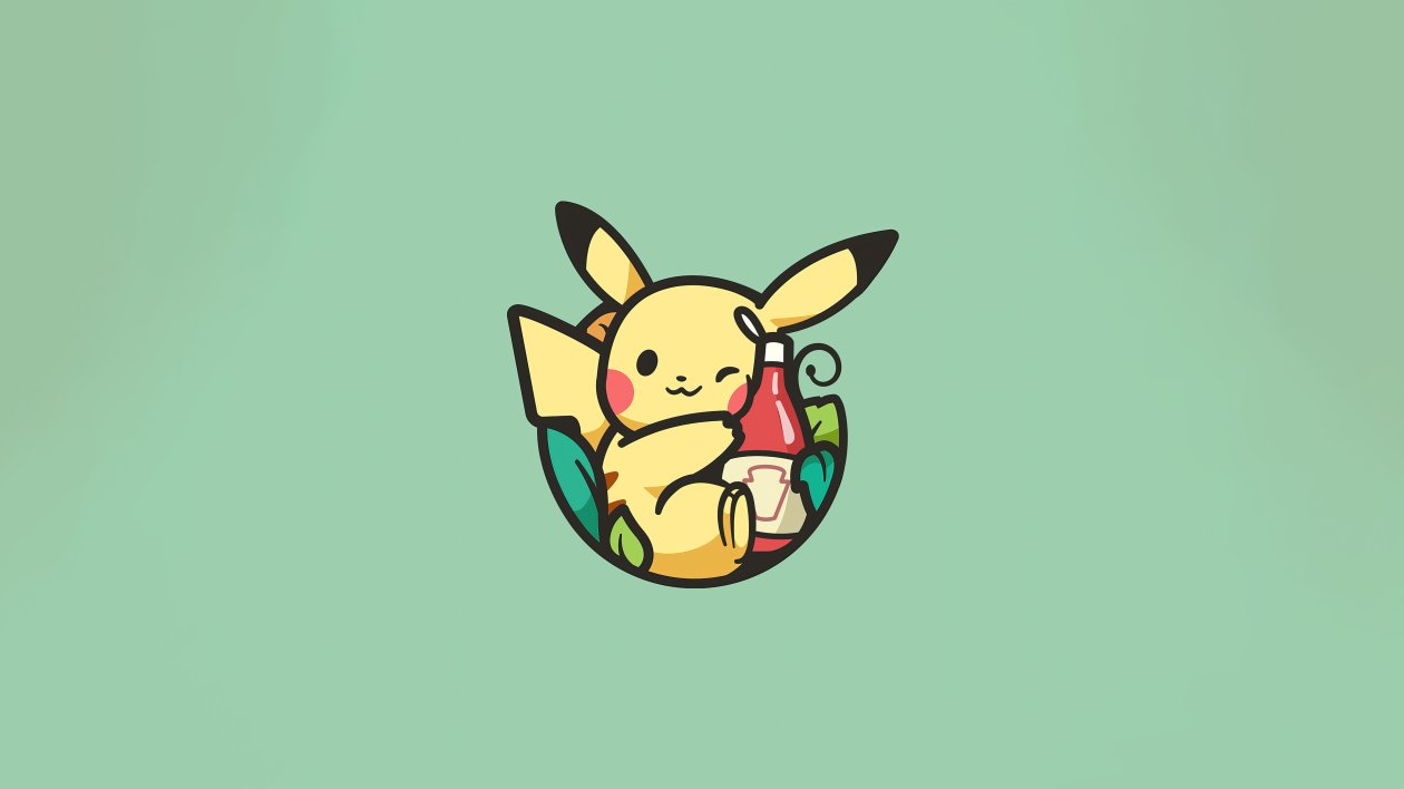 Pikachu Minimal 5k
