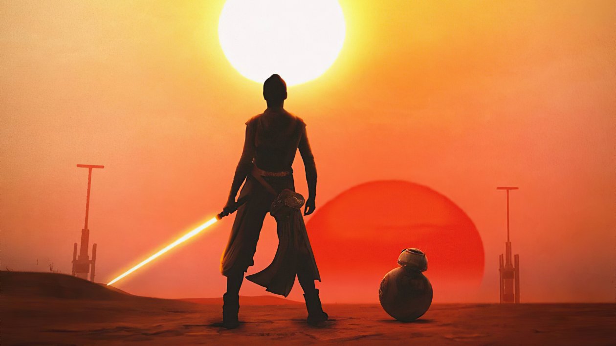 Rey And Bb8 4k