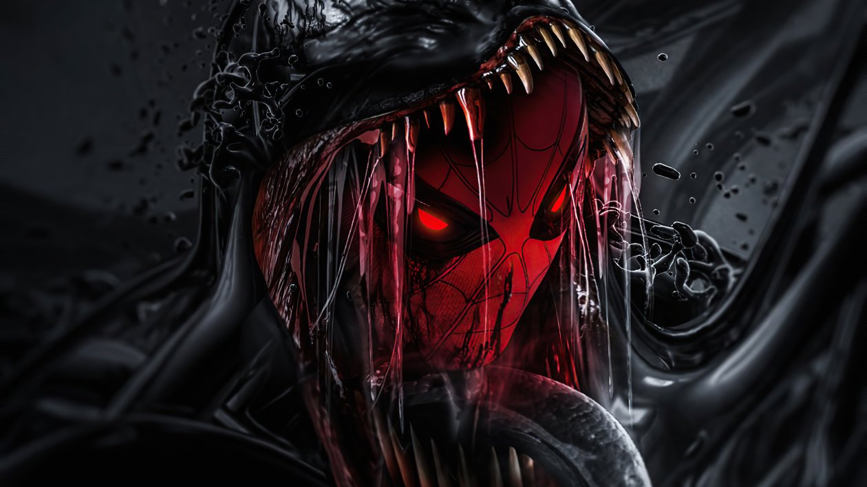 Spiderman Turning Into Venom