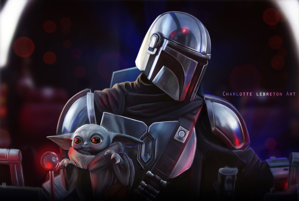 The Mandalorian Tv Series Artwork 4k