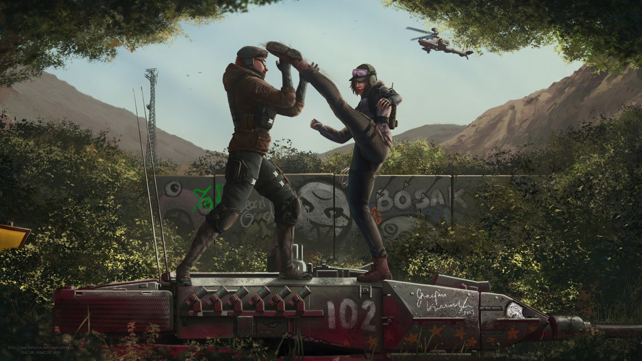 Elsa Vs Zofia Rainbow Six Siege Game 4k