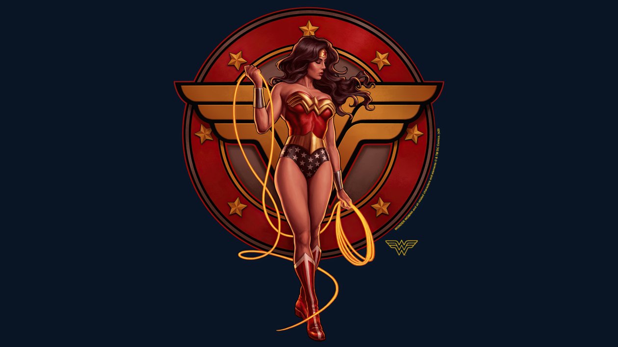Wonder Woman 1987 Minimal 4k
