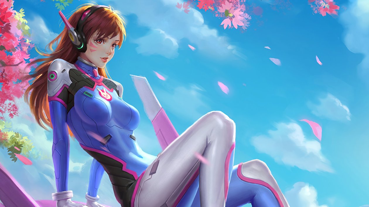Dva Overwatch Artwork Hd
