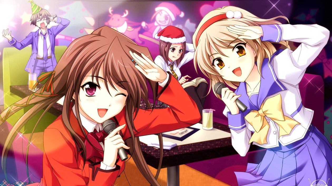 Anime Girls In School Uniform