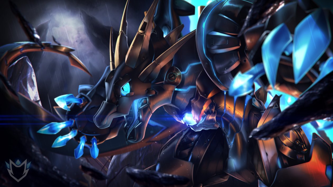 Fantasy Dragon Mecha