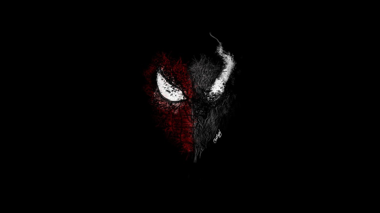 Spiderman Venom Digital Artwork