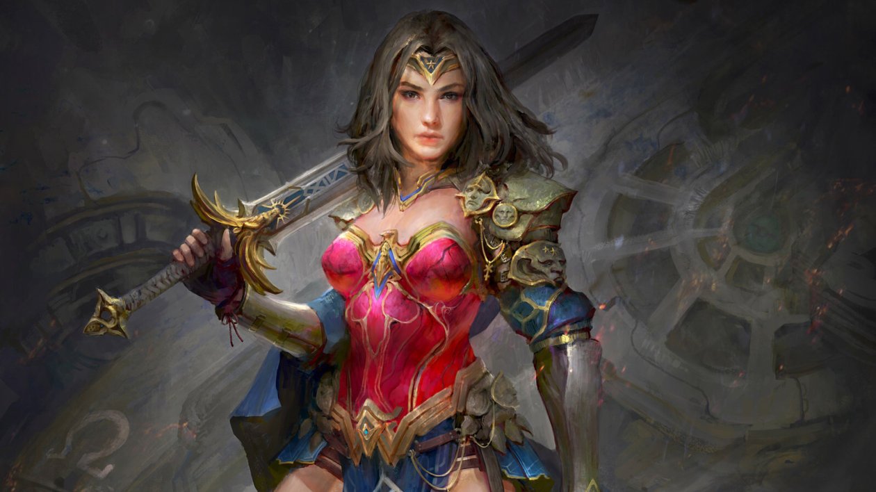 Wonder Woman 1984 Movie Artwork