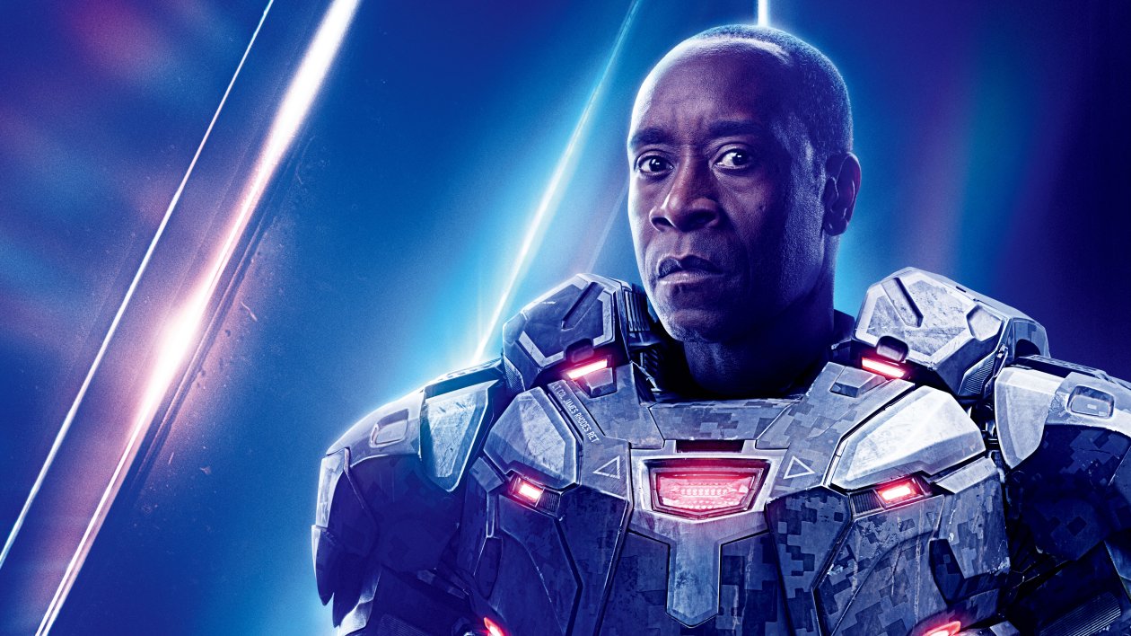 War Machine In Avengers Infinity War 8k Poster