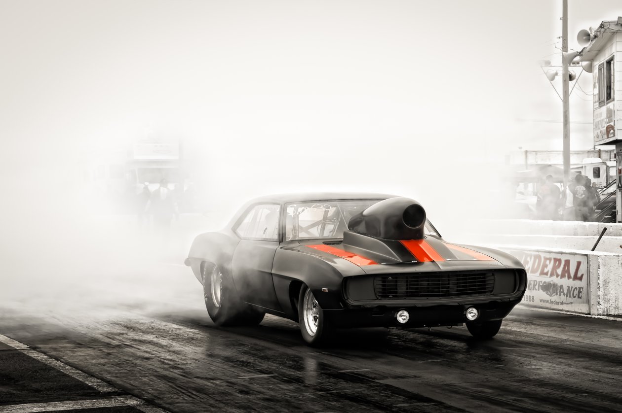 Drag Racing Car