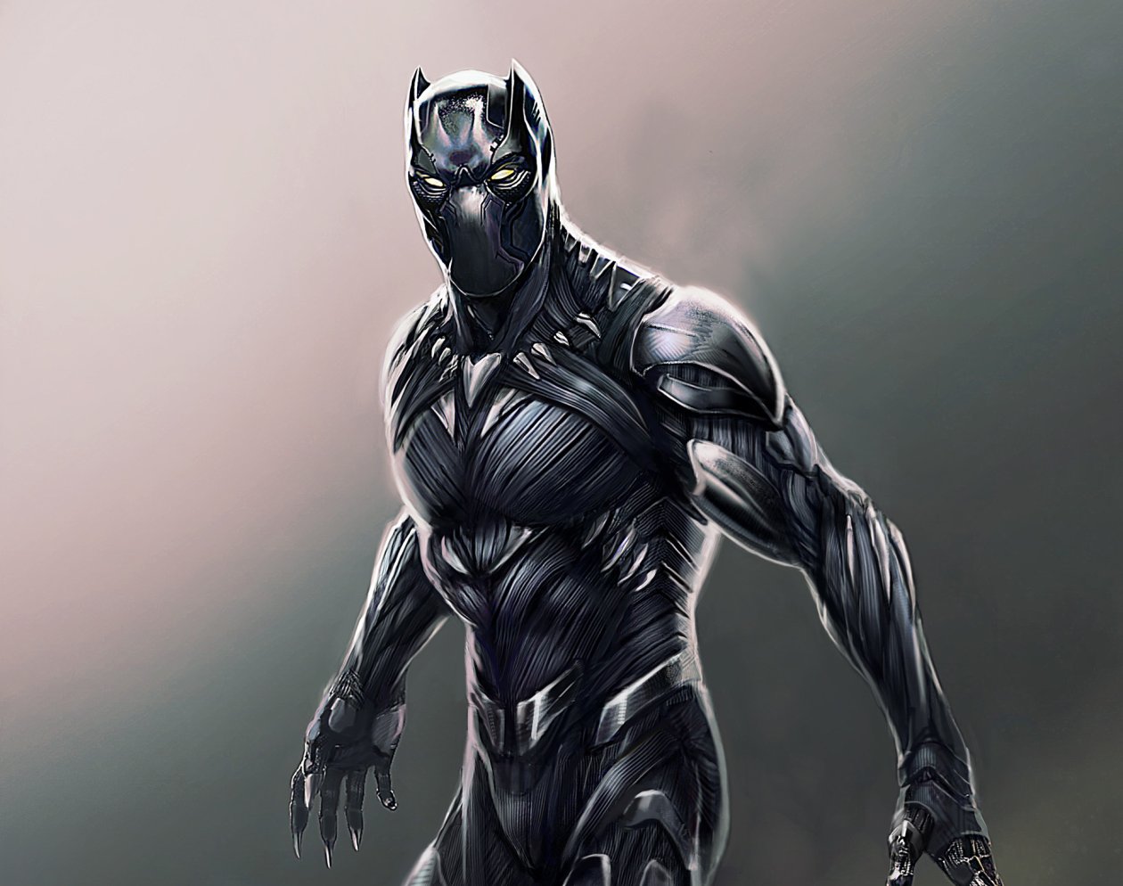 Black Panther Digital Artwork