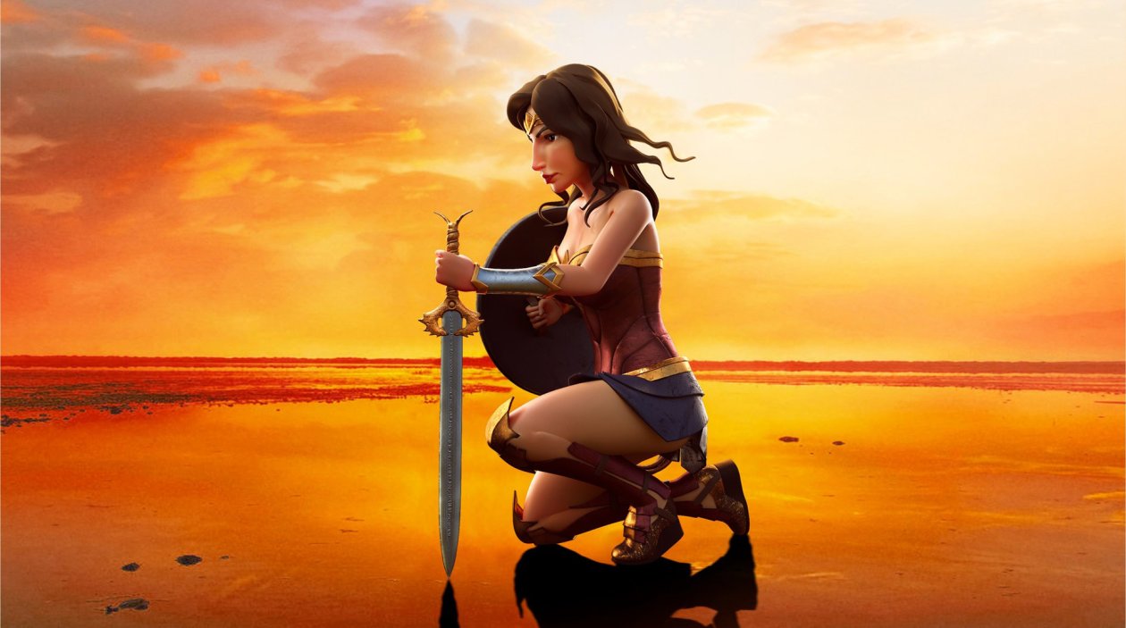 Wonder Woman 3d Art