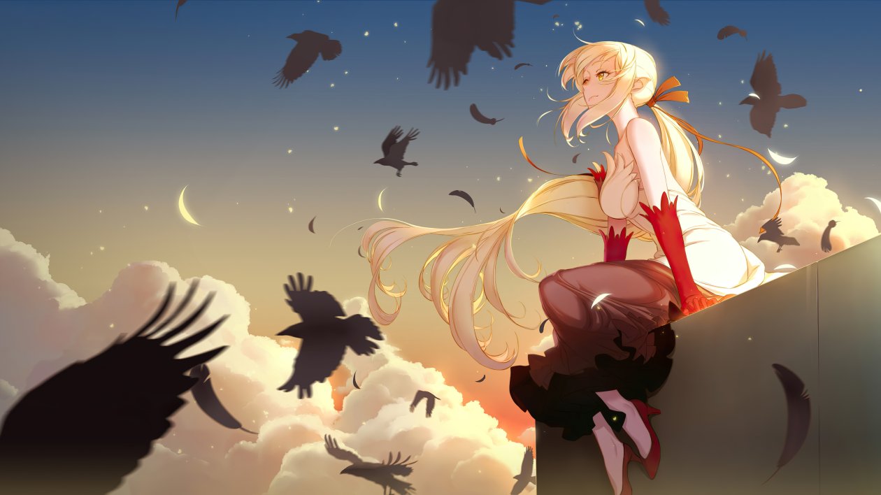 Monogatari Series Anime Girls Oshino Shinobu 4k