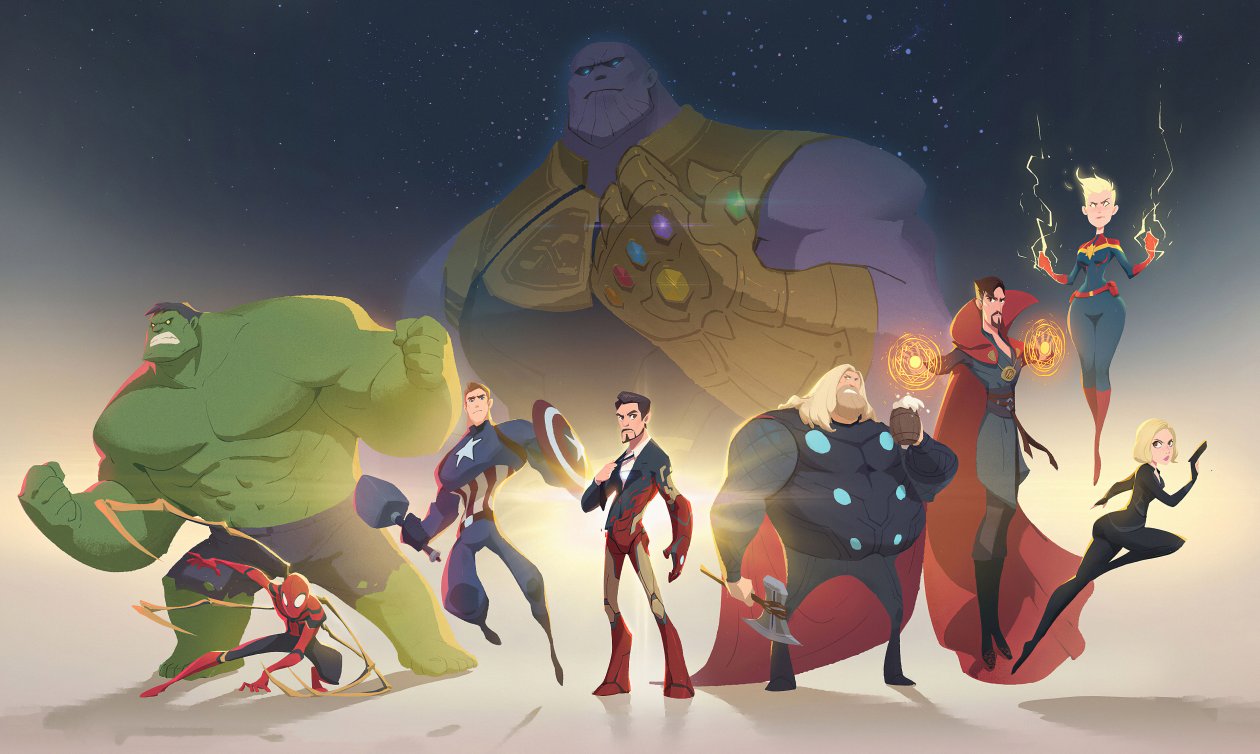 Avengers Minimal Artwork