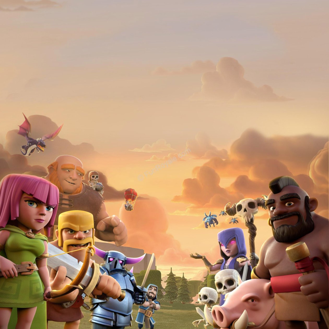 Clash Of Clans Troops