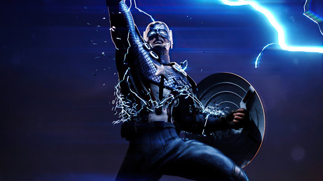 Captain America Wield Thor 4k