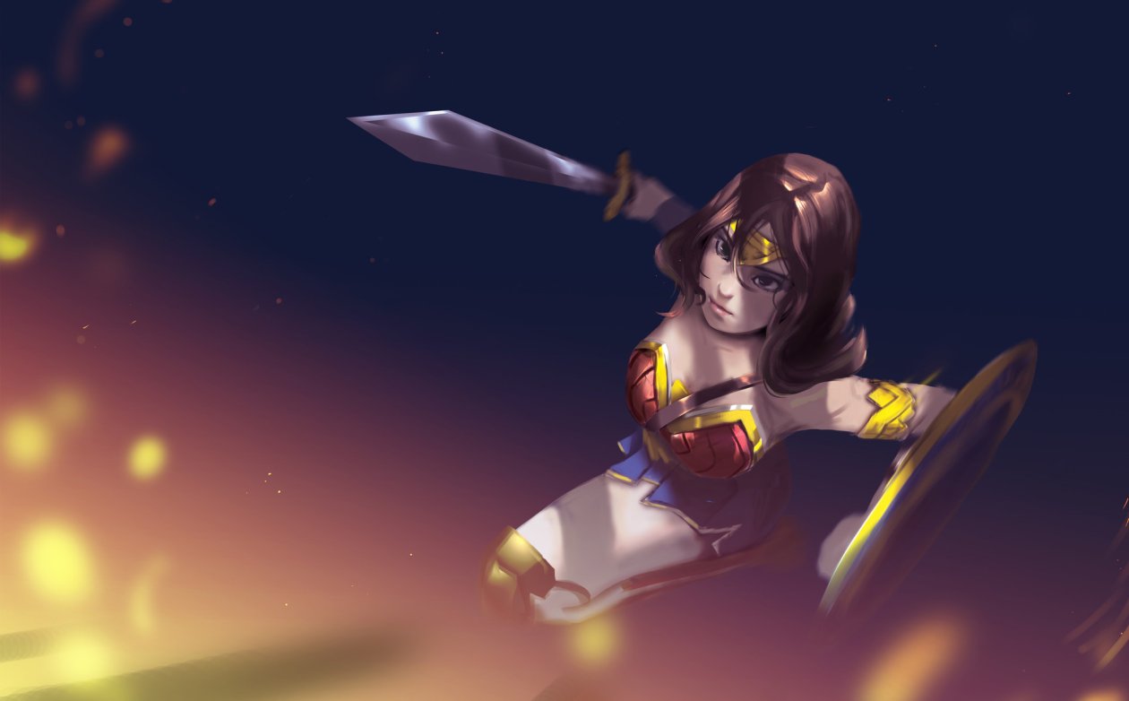 2018 Wonder Woman Artwork
