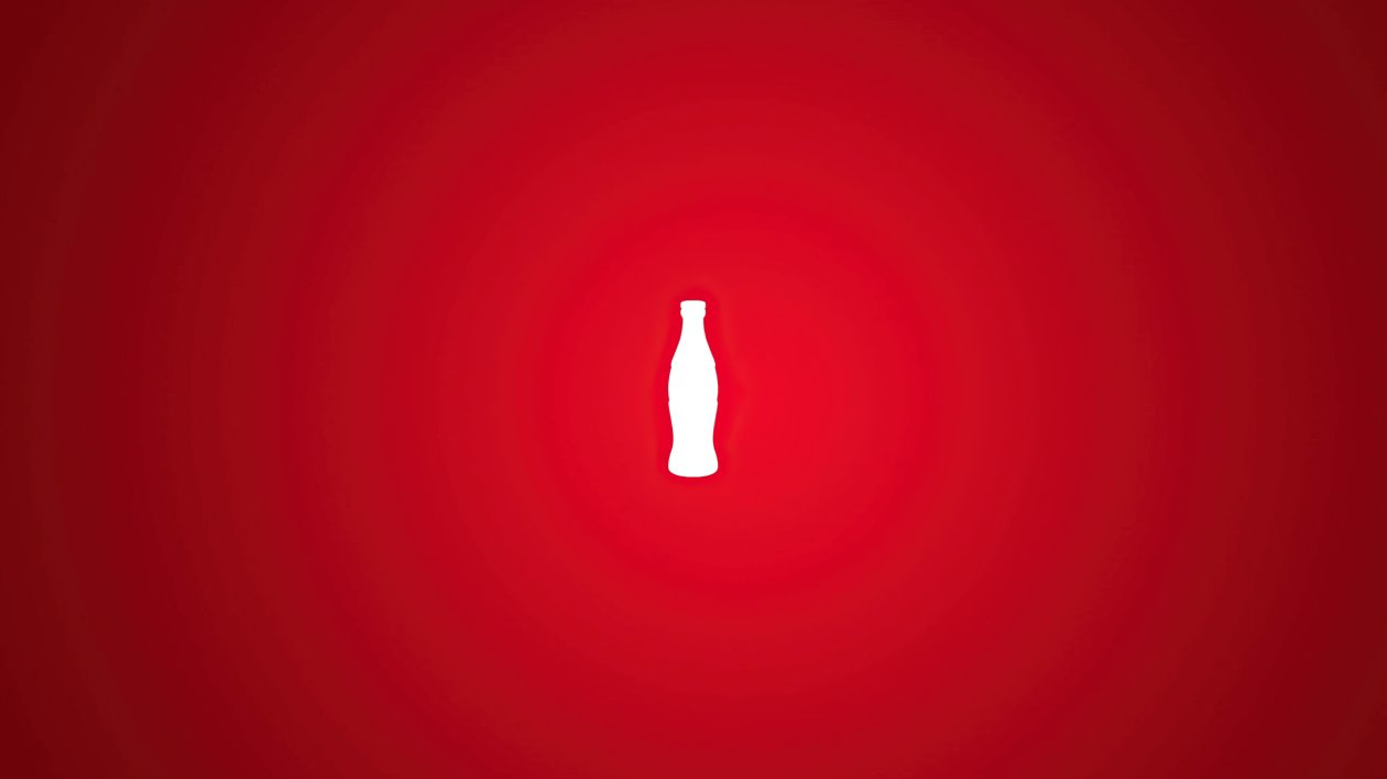 Coca Cola Minimal 4k