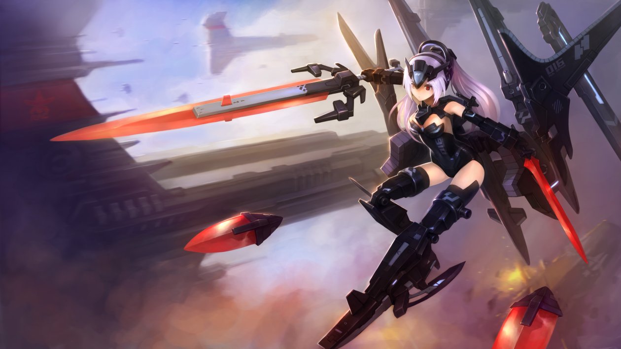 Fond d'écran Busou Shinki Mecha Girl