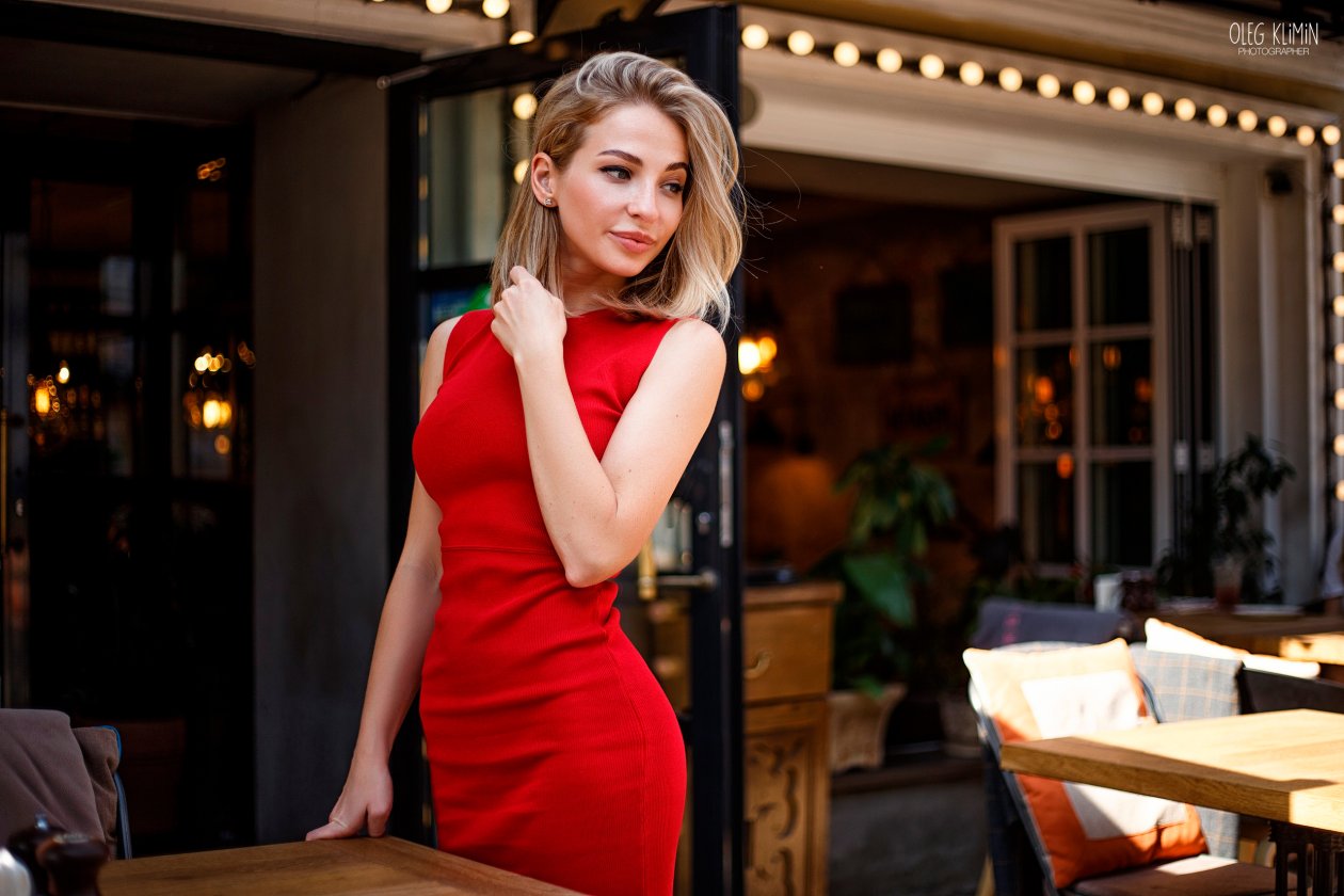 Model Holding Her Hair