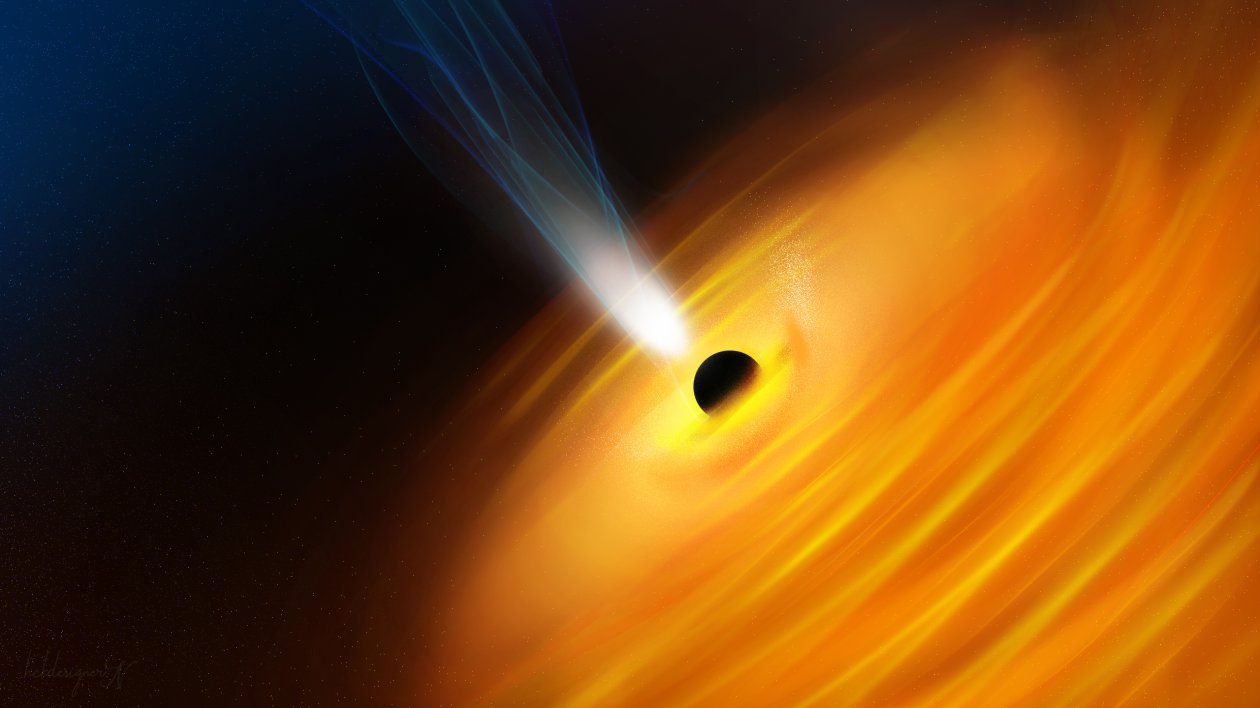 Black Holes Preagrandis Digital Art
