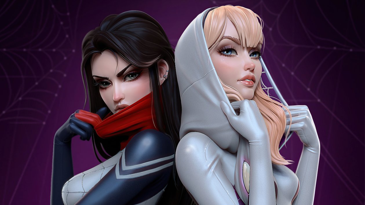 Marvel Silk And Gwen