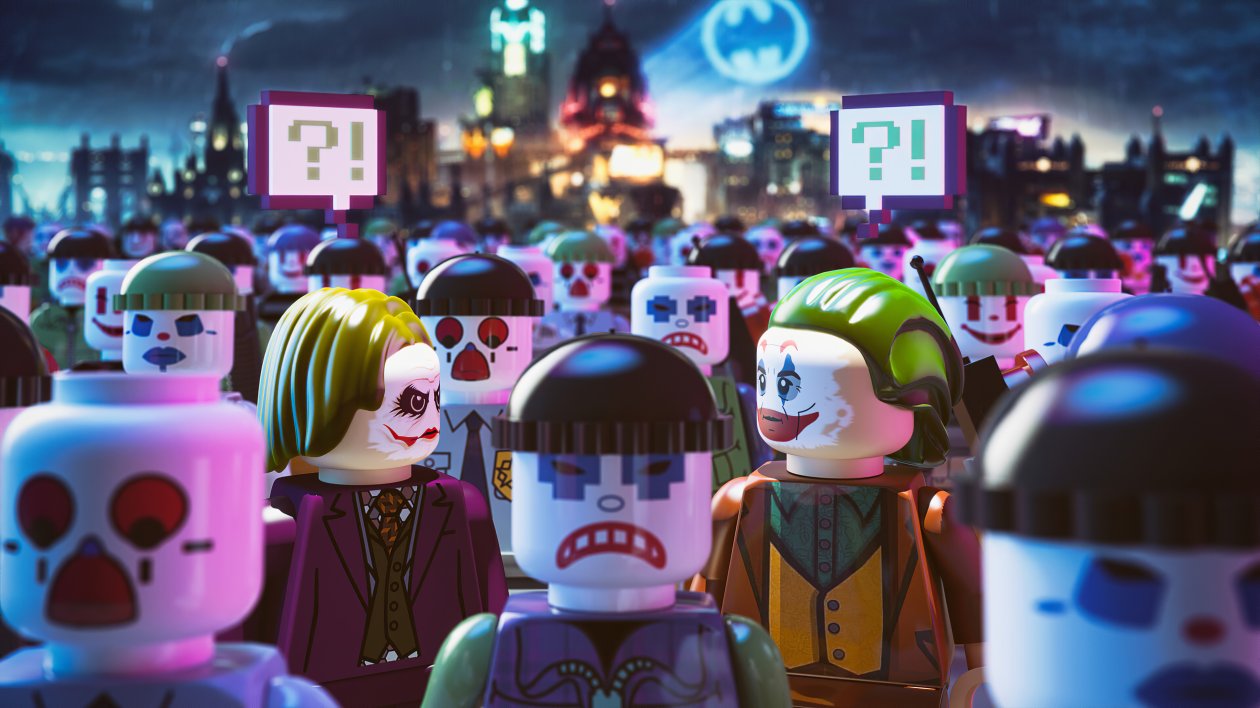 Joker Lego 4k