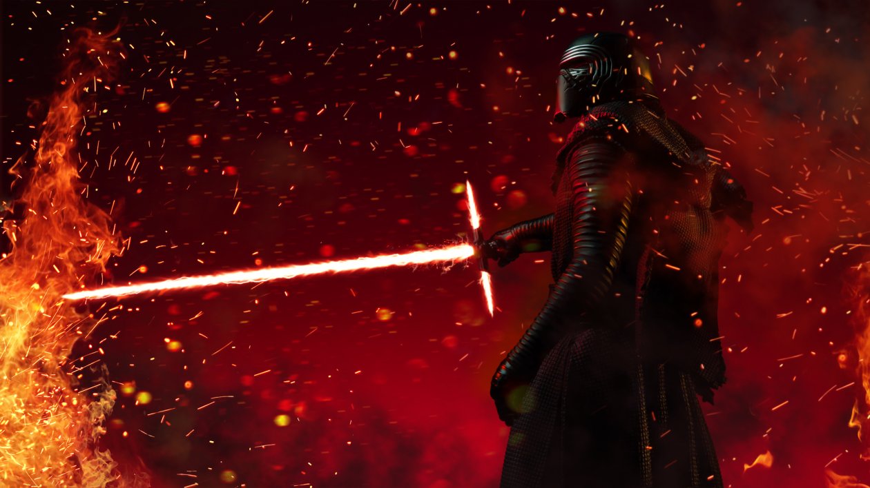 CGI Kylo Ren New