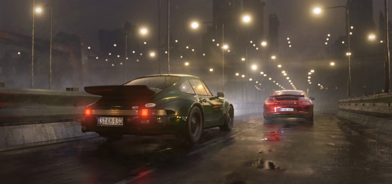 Porsche Race Old Vs New