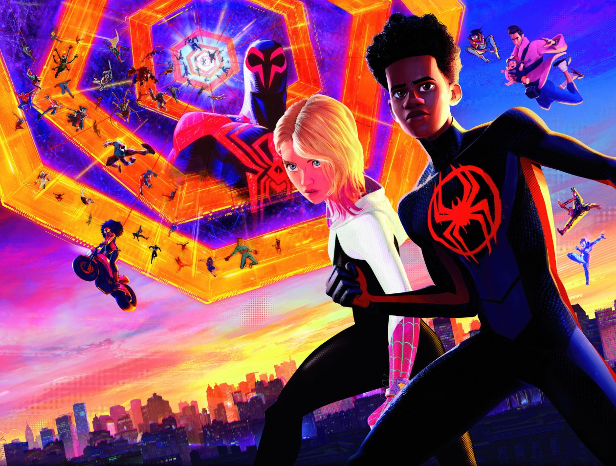 Spider Man Across The Spider Verse 8k
