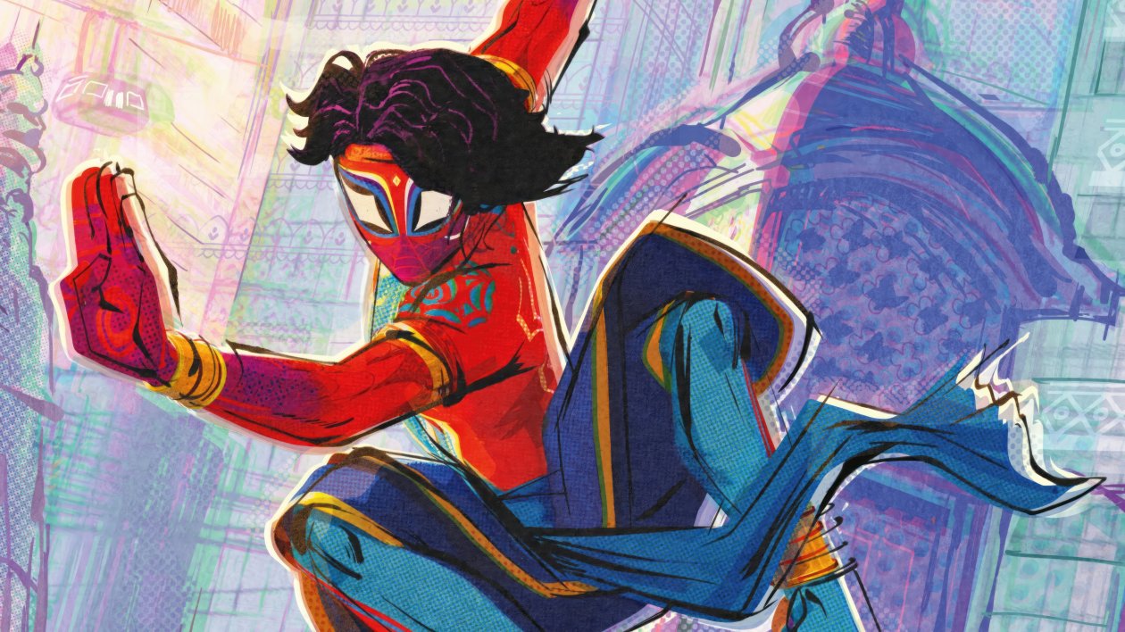 Pavitr Prabhakar In Spiderman Across The Spider Verse 2023