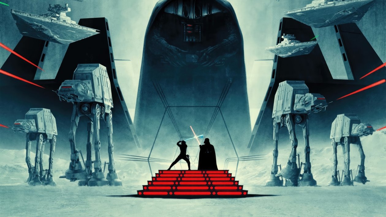 Star Wars Empire Strikes Back 40th Anniversary Poster