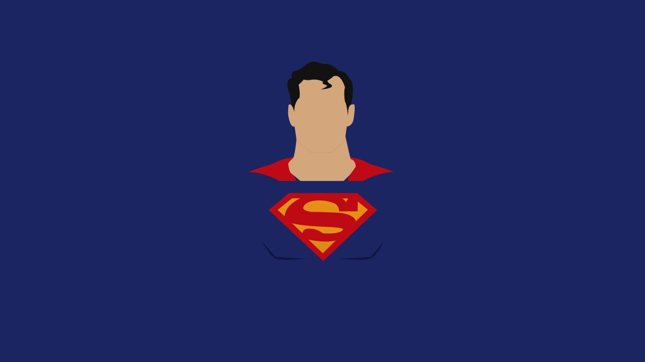 Superman Minimalism Art
