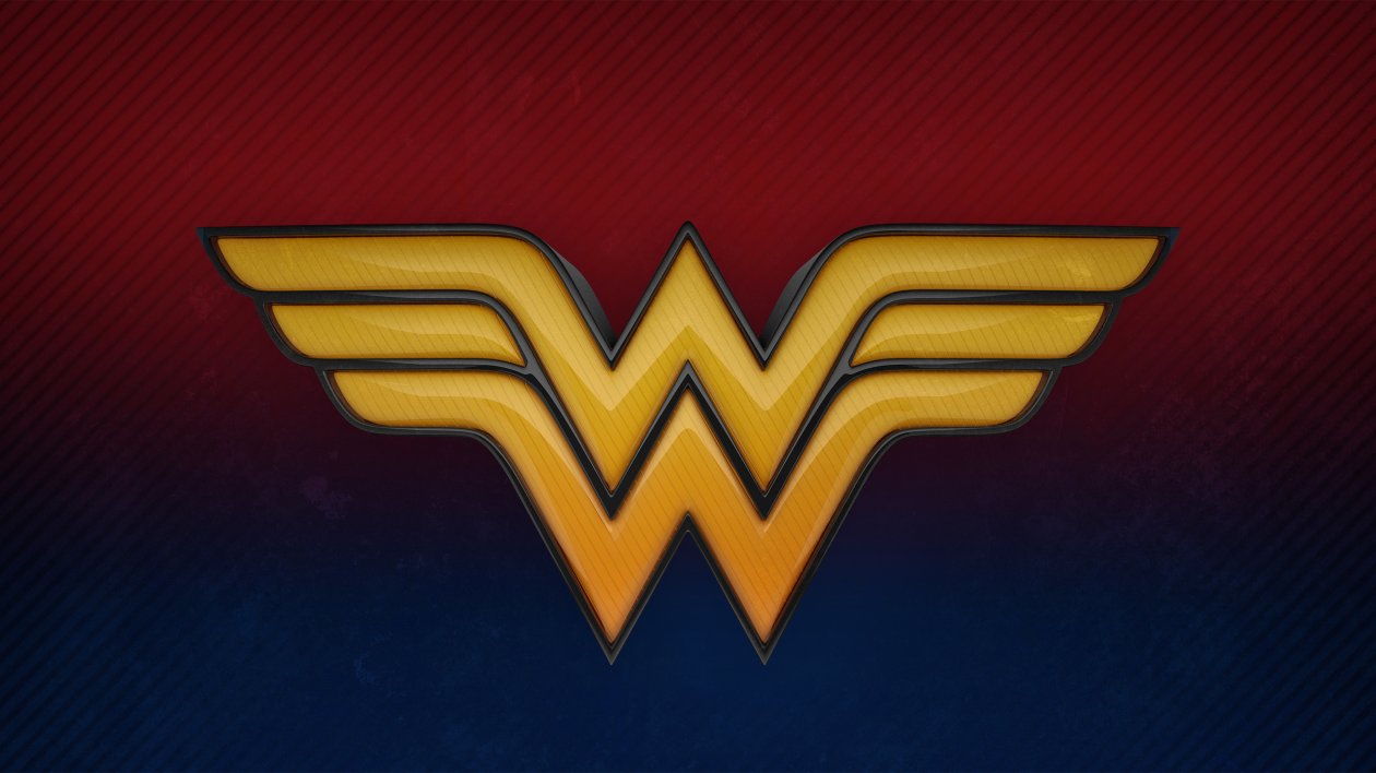 Wonder Woman 3d Logo 4k