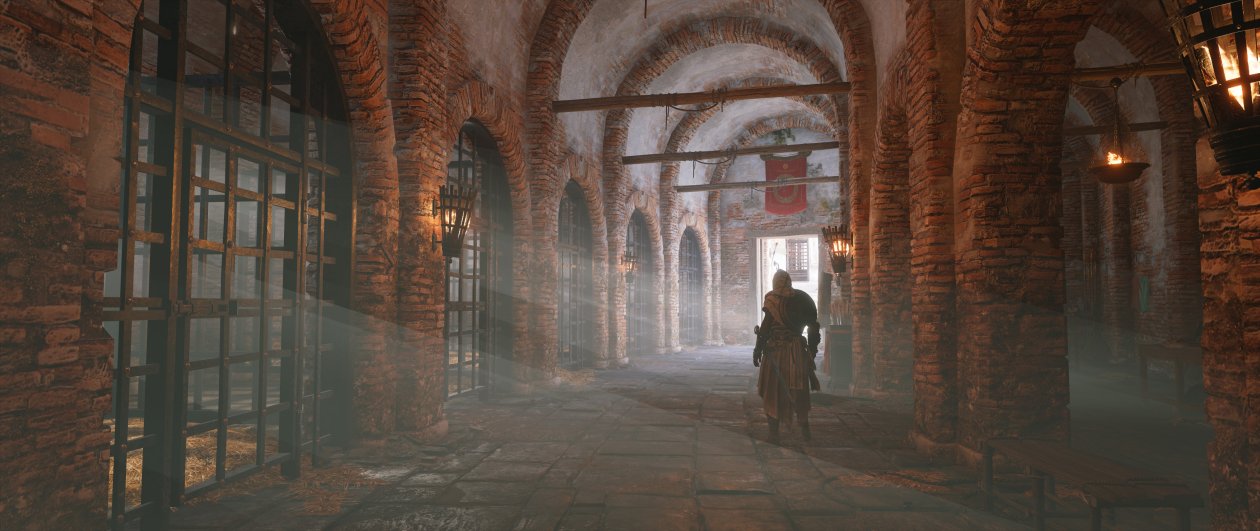 Inside Castle Assassins Creed Origins 5k
