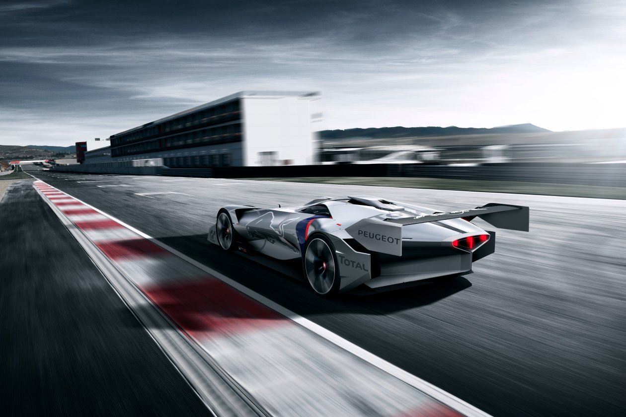 Peugeot L500 R HYbrid Vision Rear Gran Turismo